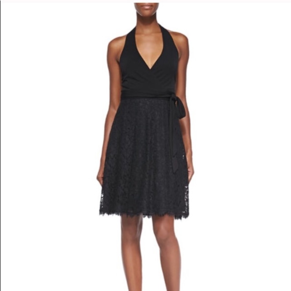 DVF Amelia Halter Dress